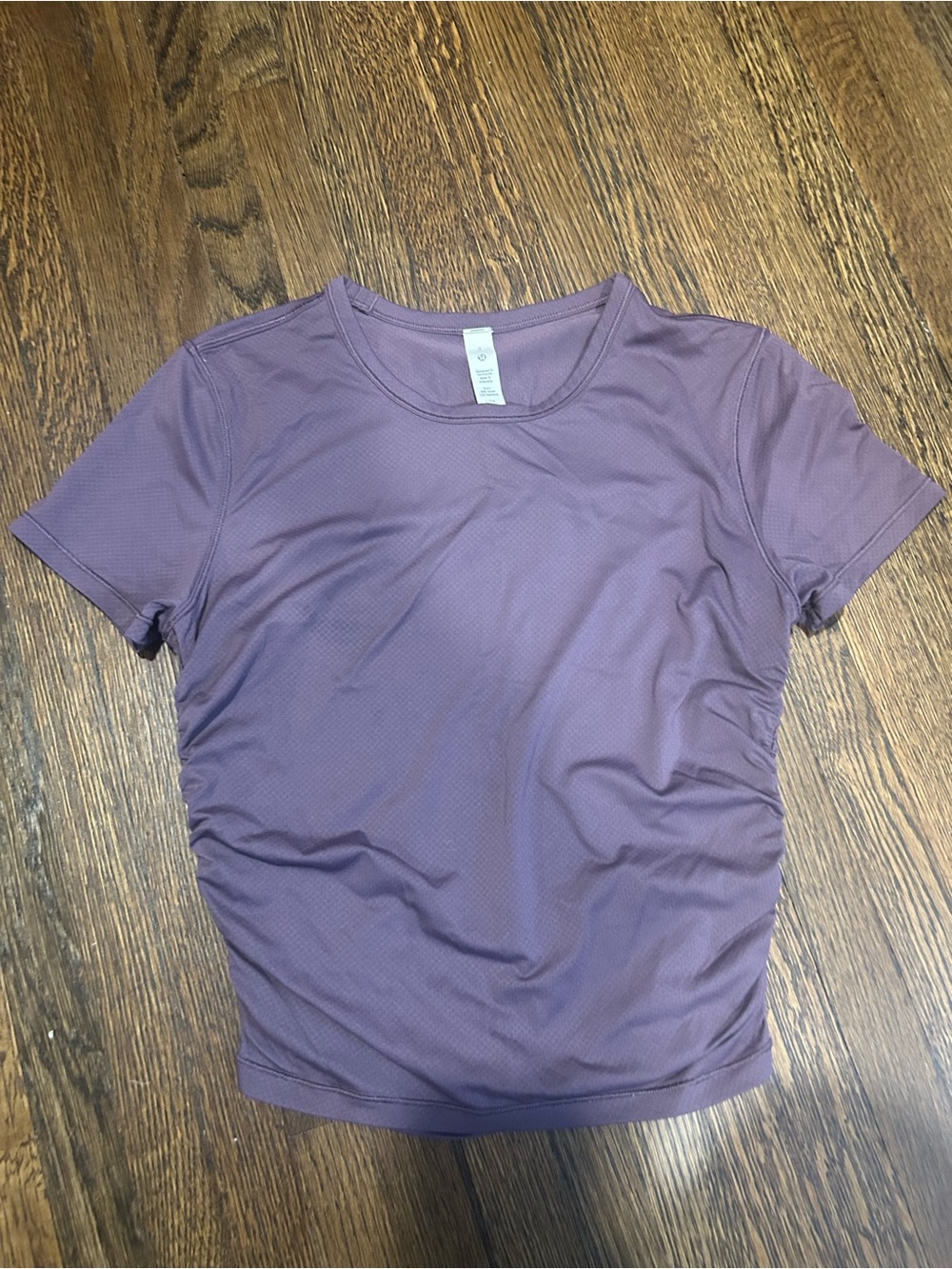 Lululemon short sleeve Size 2- Purple